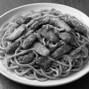 Mixed non-veg noodles