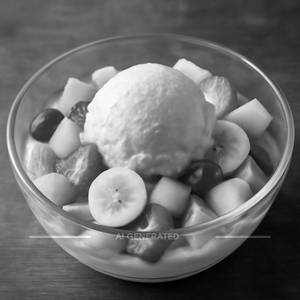 Fruit Salad Icecream+Fruit Lassi