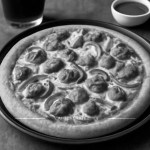 Schezwan Chicken Cheese Pizza