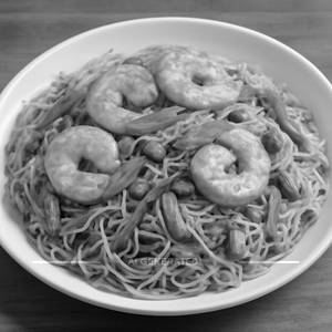 Prawns Singapore Noodles
