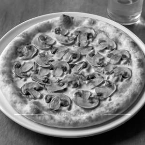 Mushroom Pizza