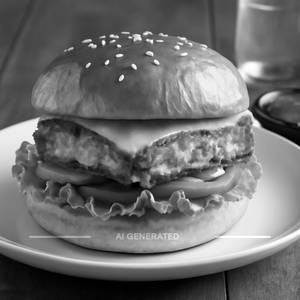 Tandoori Paneer Cheese Burger