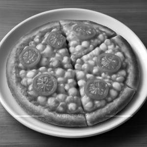 Tomato & Corn Pizza Small - 4 Piece