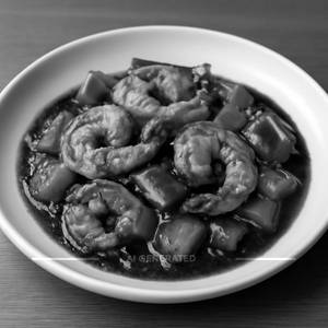 Prawns In Black Bean Sauce
