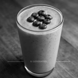 Blueberry lassi