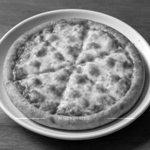 Plain chicken cheesy pizza [7 inches]