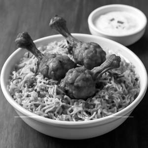 Chicken Lollipop Biryani