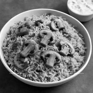 Mushroom Biryani
