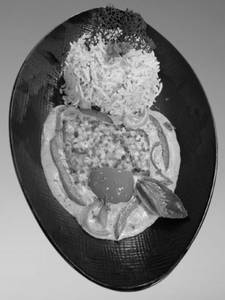 CAJOUN PANEER STEAK + HERB RICE