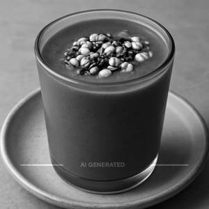 Nutty choco protein smoothie