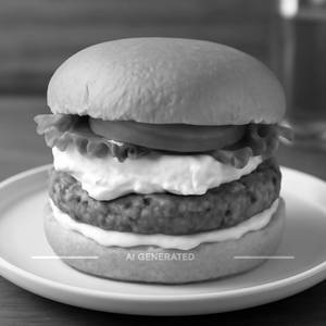 Mayonnaise Cheese Burger