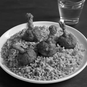 Chicken Lollipop Fried Rice
