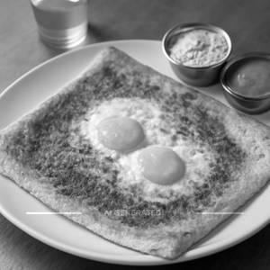 Double Egg Karam Dosa
