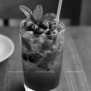Blue Berry Mojito