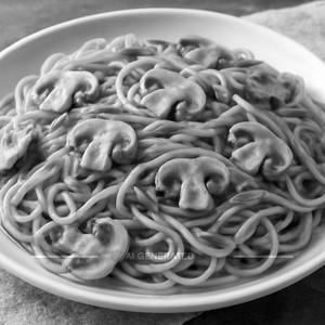 Mushroom Chowmein