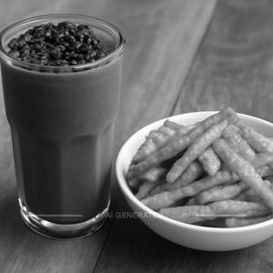 1 Belgium Chocolate Thick Shakes + 1 Peri Peri Fries                                                                                    