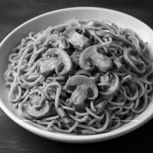 Mushroom Chowmein