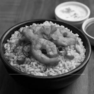 Prawns biryani
