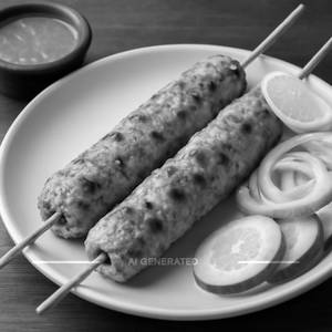 Chicken Afghani Kebab (Pack of 2)                            