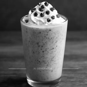 Vanilla Choco Chips Thick Shake
