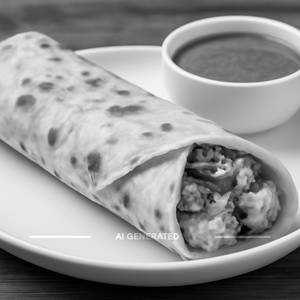 Afghani Paneer Roll
