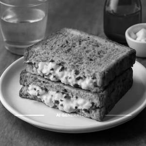Herbs 3 Cheese Sandwich