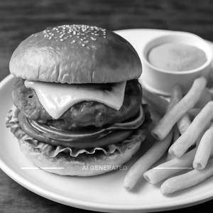 Tandoori Cheese Burger