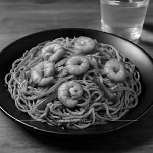 Prawns Schezwan Noodles