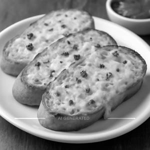 Cheese garlic bread