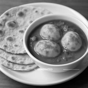 3 pulka and egg tomato curry                                                                                                              