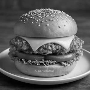 Classic Chicken Burger Without Cheese