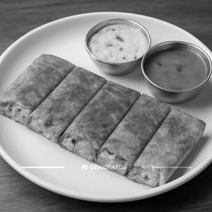 Cutting Masala Dosa