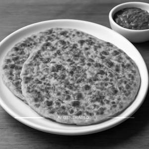 Onion paratha [2 pieces]