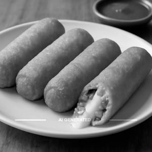 Hot Cheese Vegetable Log
