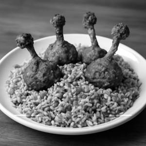 Chicken Lollipop Fried Rice 4 Pcs