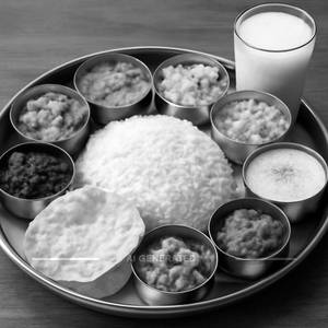 South Indian Thali Full