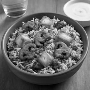 Mushroom & Paneer Biryani