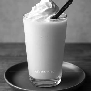 Vanilla milkshake