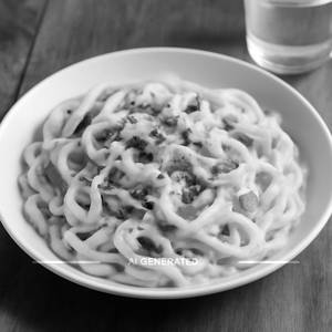 White pasta