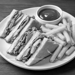 Veg Club Sandwich