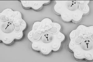 Sheep Iced Cookie