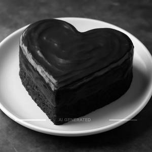 Chocolate Heart Shape Cake