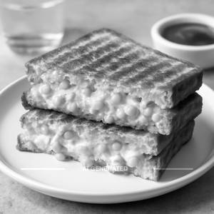 Sweet Corn Cheese Grill Sandwich