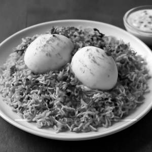 Egg Biryani (2 Eggs)