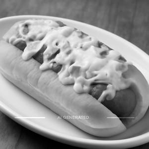 Cheese Veg Hot Dog