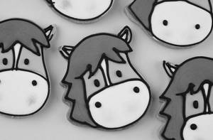 Horse Iced Cookie