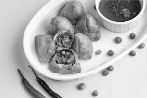 Mini greenpeas samosa