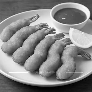 Golden Fried Prawns