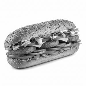 Veg Shami Kebab Sandwich