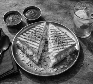 Corn Cheese Sandwich